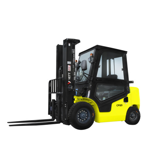 Бензиновый погрузчик с кабиной YETT CPQD25-RCK2-M350-3W-K
