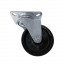 Колесо термостойкое поворотное RONEL RL01 BSS 100