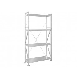 Стеллаж MS U 2000x1200x400/4 Стеллаж MS U 2000x1200x400/4