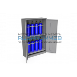 Шкаф для 8-ми газовых баллонов ШГБК-015 Шкаф для 8-ми газовых баллонов ШГБК-015