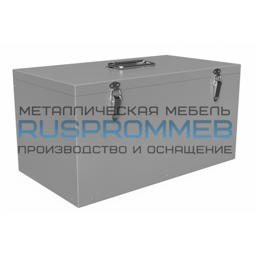 Ящик металлический для ветоши 450х250х230