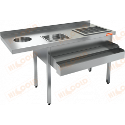 Барная станция открытая HICOLD НКС-15/7БК Барная станция открытая HICOLD НКС-15/7БК