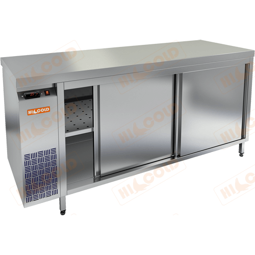 Стол тепловой островной двери купе  HICOLD  TS 17 GN O